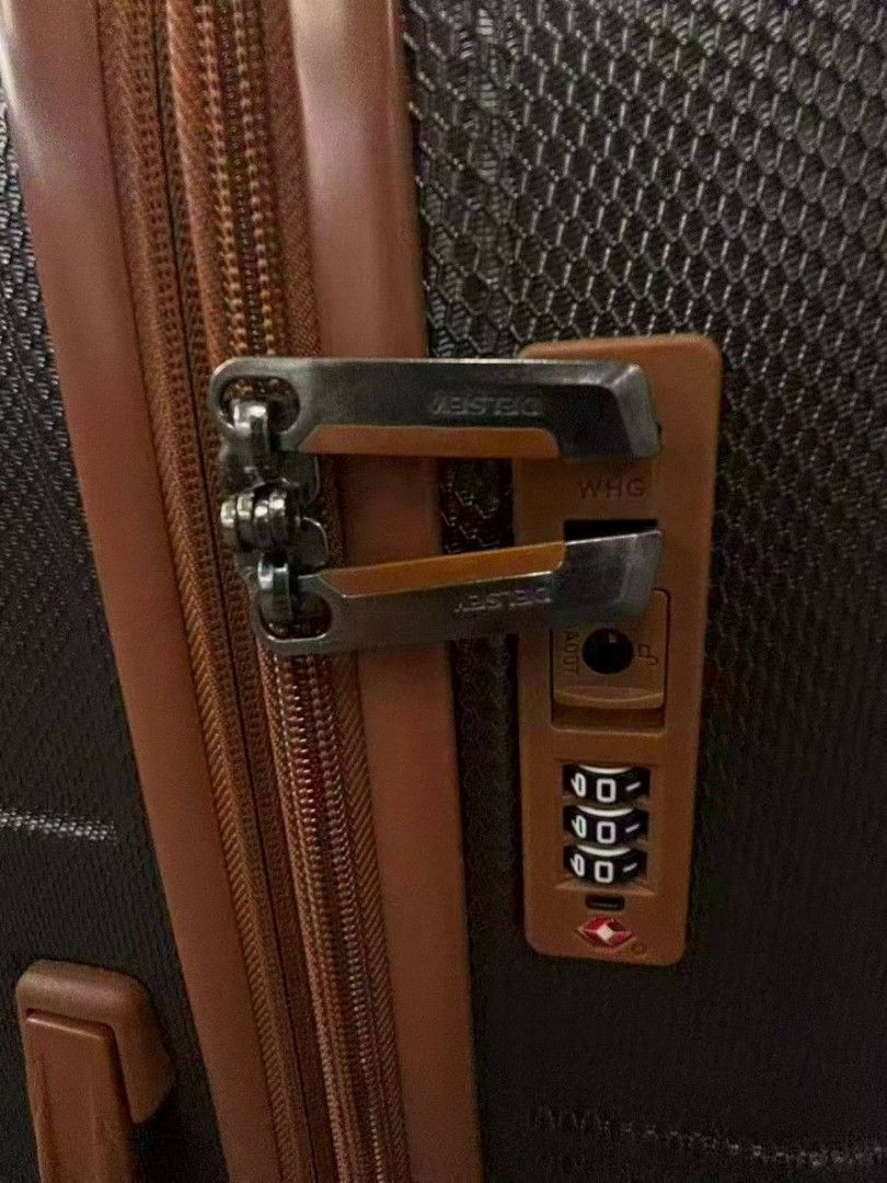 Delsey luggage (Category: Luggage) located in Manila. Submitted by vtravelite.18 (Listing ID 1465599953, Image 3). Description: Delsey luggage Brand new and original Flanerie SE Collection light weight expandable TSA lock anti theft two colors and 3 sizes available price Small 8300 medium 9300 large 10450 pass Po Sa kwentuhan at hindi Naman interested lalo na sa mga nag message tas Hindi Naman mag rereply once na ni replayan na Po wag na Po sa Ng