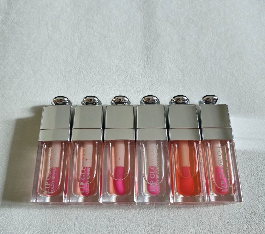 Dior Addict Lip Glow Oil (Category: Makeup) located in Taguig. Submitted by vhienparfumerie (Listing ID 1465598098, Image 1). Description: Dior Addict Lip Glow Oil Brand new. 1,000 each. Shades: 004 Coral 001 Pink 000 Universal Clear.