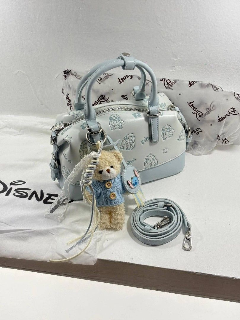 Disney Stitch Bowling Bag (Category: Shoulder Bags) located in Lucena. Submitted by silvershark.1fa28c (Listing ID 1465708317, Image 1). Description: Authentic ♥️ Limited Stocks With free bag charms.