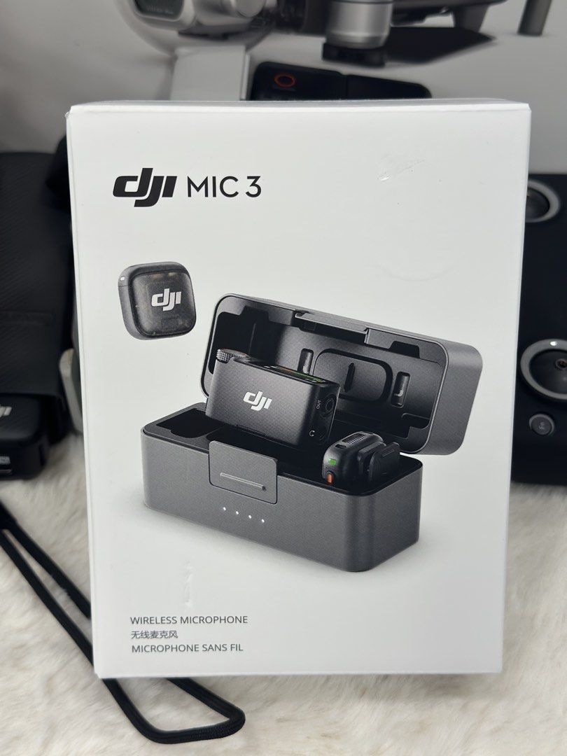 DJI Mic 3 (Category: Microphones) located in Quezon City. Submitted by ayahhssn (Listing ID 1465735026, Image 1). Description: For Sale / Trade: DJI Mic 4 • Open box (Brand new condition) 📍 San Juan City 🤝 Open for Meet-up 🛵 COD available within Metro Manila 🚚 COD/COP nationwide via LBC 📩 PM us for inquiries..