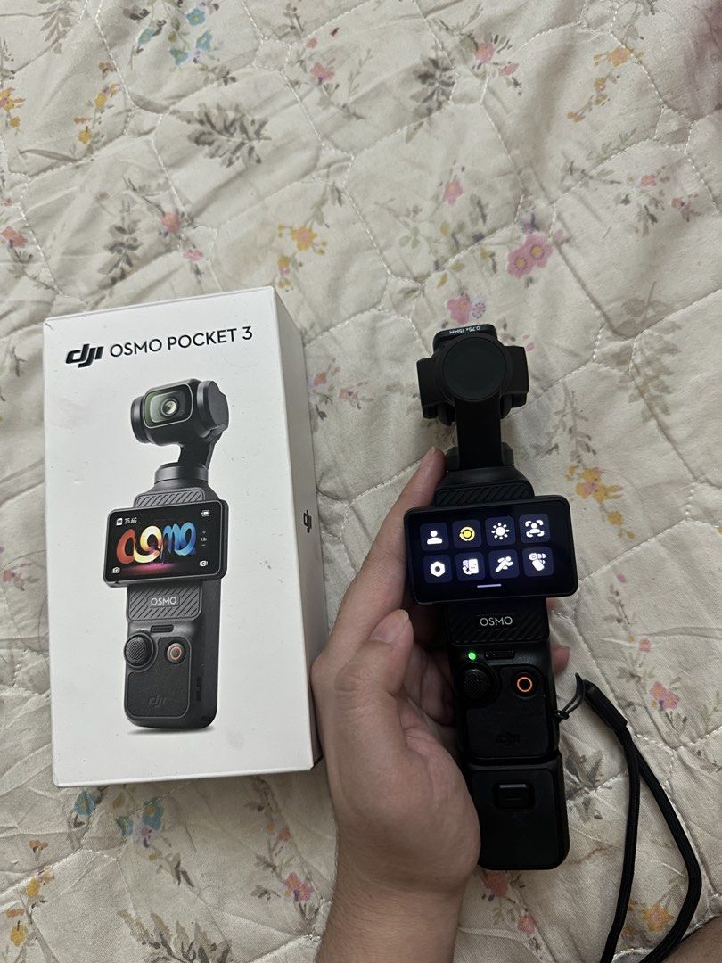 DJI Osmo Pocket 3 Standard (Category: Video Cameras) located in Manila. Submitted by lupazanne (Listing ID 1465603770, Image 3). Description: DJI Osmo pocket 3 standard - With case and pouch - no memory card included - under warranty till September 2027 - Slightly negotiable - Bought last September from the DJI Store at SM MOA. Used only for travel and vlogging Comes with the original receipt and is still under warranty. - Meetup near my loc or l