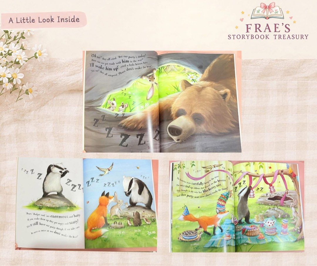 Don’t Wake the Bear,Hare! By Steve Smallman (Category: Children's Books) located in Paranaque City. Submitted by fstreasury (Listing ID 1465645993, Image 2). Description: .