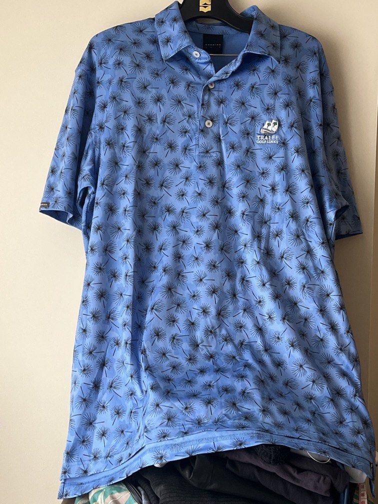 Dunning blue patterned golf shirt (Category: Activewear) located in Pasig City. Submitted by sandace (Listing ID 1465599949, Image 1). Description: Authentic .