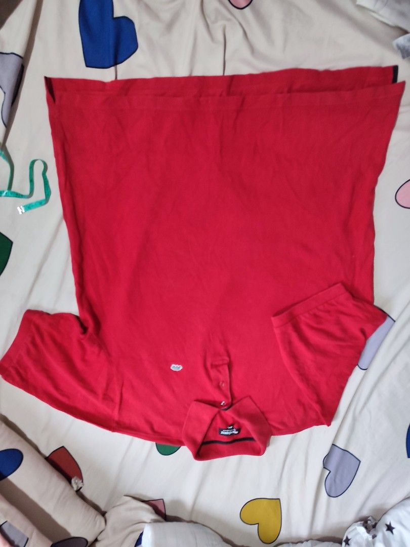 Ecko Unltd Red Polo Shirt XXL (Category: Tshirts & Polo Shirts ) located in Manila. Submitted by mommyregsthriftclothes (Listing ID 1465632309, Image 3). Description: - Brand: Ecko Unltd - Color: Bright Red - Size: XXL - Material/Origin: Made in India - Details: Embroidered rhino logo on chest, small rhino tag on back collar, classic collar with 3-button placket, black contrast tape inside neckline - Condition: Classic casual staple, great for ev