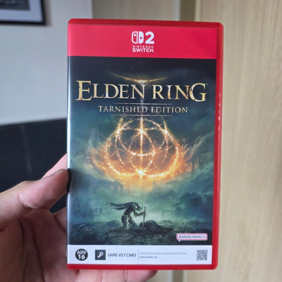 Elden Ring Tarnished Edition switch 2 game (Category: Nintendo) located in Manila. Submitted by sweettotes_ph (Listing ID 1465644955, Image 1). Description: No issues Fully working Good condition I have other games feel free to check my listings :) For pickup or delivery Bdo Gcash Maya Gotyme payment.