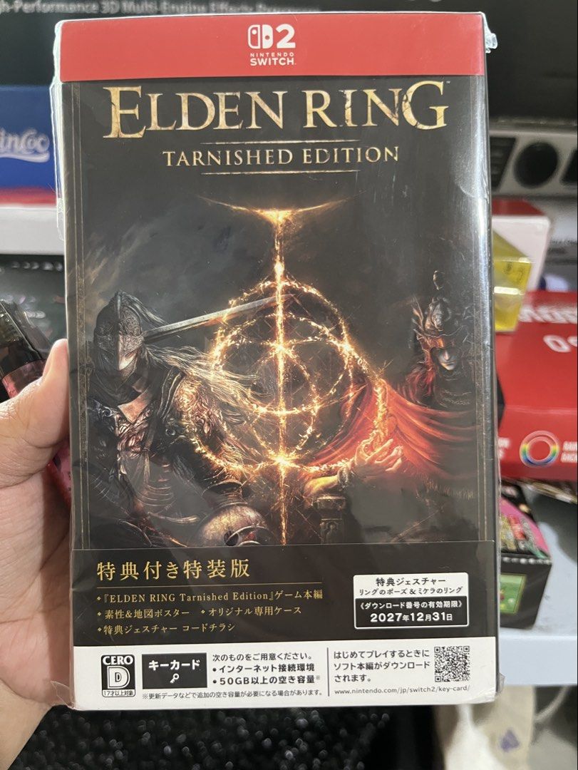 Elden ring tarnished edition switch v2 (Category: Nintendo) located in Tanauan. Submitted by nori1203 (Listing ID 1465669533, Image 1). Description: Bnew sealed .