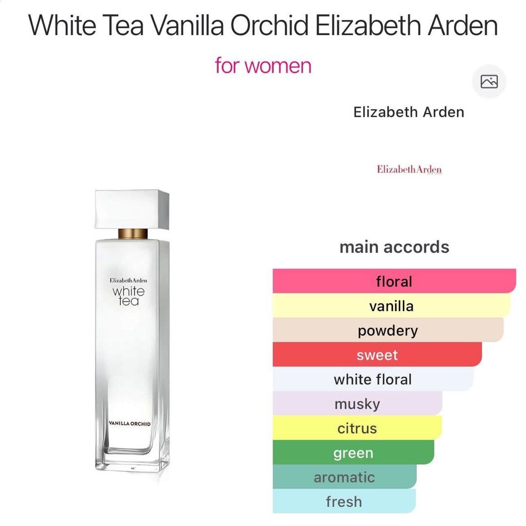Elizabeth Arden Vanilla Orchid 100ml (Category: Fragrance & Deodorants) located in Pasay City. Submitted by fortellebeauty.mnl (Listing ID 1465758041, Image 2). Description: El izabeth Arden Vanilla Orchid 100ml 🏷️₱2000 💯 GUARANTEED AUTHENTIC. ✅ Ready for shipping/pick up 📩 SEND ME A DM IG&FB Page: @fortellebeauty.mnl.