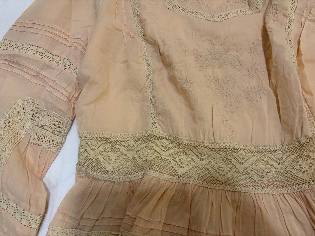 Zara embroidered long sleeve blouse (boho) (Category: Longsleeves) located in Paranaque City. Submitted by mary_jj (Listing ID 1465674023, Image 2). Description: .