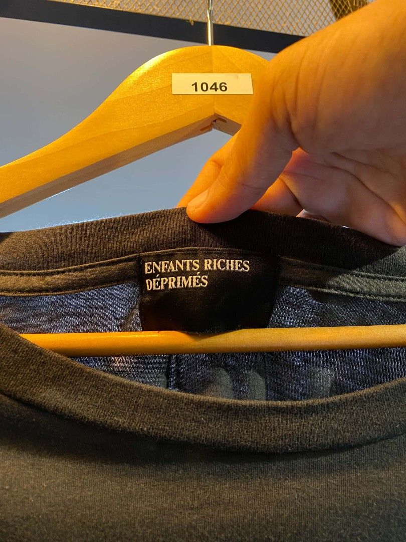 Enfants riches deprime (Category: Luxury Apparel) located in Manila. Submitted by mackussil (Listing ID 1465703122, Image 2). Description: no issue complete tags.