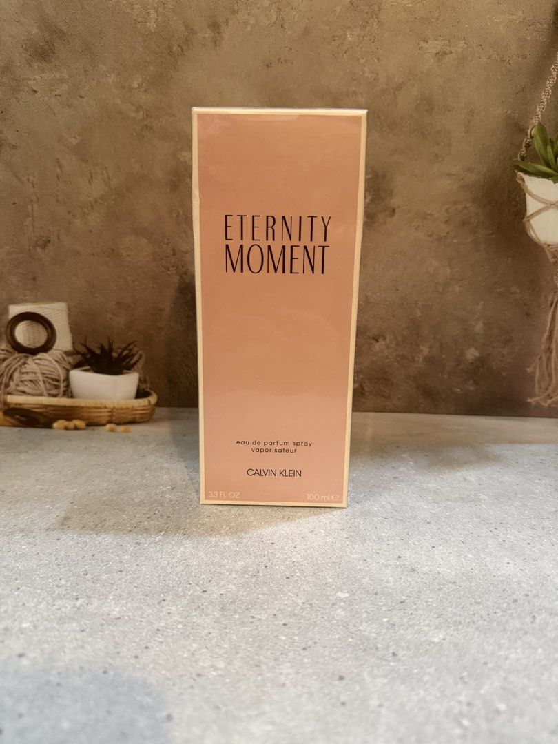 Eternity Moment (Category: Fragrance & Deodorants) located in Paranaque City. Submitted by oommggg (Listing ID 1465579604, Image 1). Description: 100 % Original Perfume! Not fake NOT Us, Dubai, Singapore Etc. 100% ORIGINAL!!!! Paranaque area.