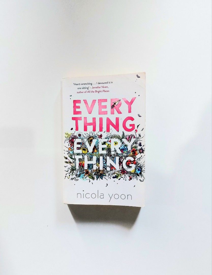 Everything, Everything by Nicola Yoon (Category: Storybooks) located in Tanauan. Submitted by solanathriftph (Listing ID 1465714947, Image 1). Description: 📚 major bookshelf clean out / clearance sale ~ — RFS: decluttering my bookshelves and switching to digital books — MOP: Gcash | fast shipping *feel free to send a message if you wish to negotiate the price :).