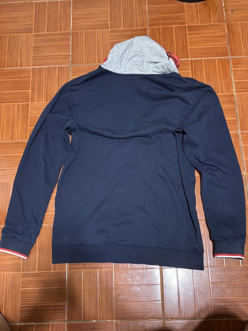 Evisu Full Zip Jacket (Category: Coats, Jackets and Outerwear) located in Manila. Submitted by jawnty (Listing ID 1465731684, Image 3). Description: Evisu Full Zip Hoodie Condition: 9/10 Size: 21/28, Sleeves 25 Issue: Zipper buckle discoloration only ₱3,000 Negotiable 📍 Sampaloc, Manila Loc ‼️ Can do shipping via Lalamove or J&T, COD via LBC.