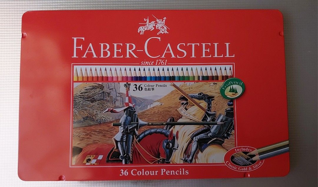 Faber castell (Category: Stationery & School Supplies) located in Manila. Submitted by kimkimkimc53329 (Listing ID 1465674073, Image 1). Description: slightly used please see photos for reference.