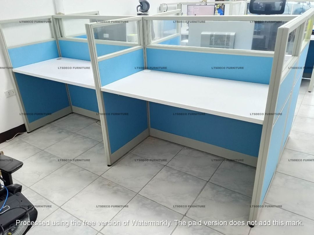 FABRIC WITH GLASS WORKSTATION OFFICE PARTITION (Category: Office Furniture & Fixtures) located in Quezon City. Submitted by meril.ltsdeco09 (Listing ID 1465602377, Image 1). Description: 📌Please note: Prices shown are for reference only 📌STARTING PRICE: ₱4,500 Actual price may vary depending on size, material, quantity, and specifications. LTSDECO Home and Office Furniture Trading MANUFACTURER • FABRICATOR • SUPPLIER 📲 V i b e r : +63 923 841 