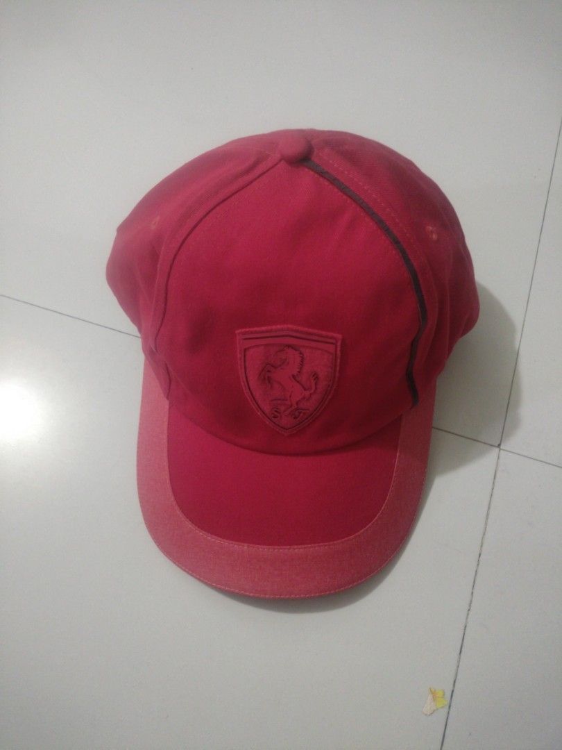 Ferrari cap (Category: Activewear) located in Imus. Submitted by emershop (Listing ID 1465656269, Image 1). Description: for puma x ferrari original.