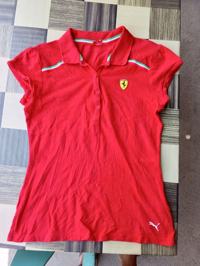 Ferrari racing polo (Category: Blouses) located in San Francisco. Submitted by uno1997 (Listing ID 1465719597, Image 1). Description: size: small like new no issues colorate : 9.8/10.