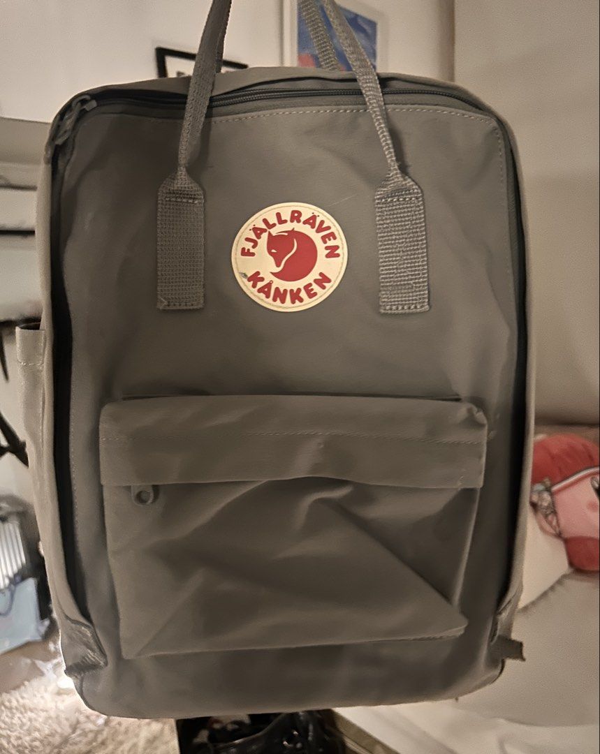 Fjällräven Kånken Classic Super Grey — Authentic (Category: Backpacks) located in Manila. Submitted by kashrain (Listing ID 1465604114, Image 1). Description: Fjällräven Kånken Classic Super Grey — Authentic -Authentic -16L | Classic Issues: Stains Loc: Cavite/Metro Manila | Lalamove / J&T / LBC / Meet-up dm for more deets/info! IG: @kash.rain curated by: @endonilarain.