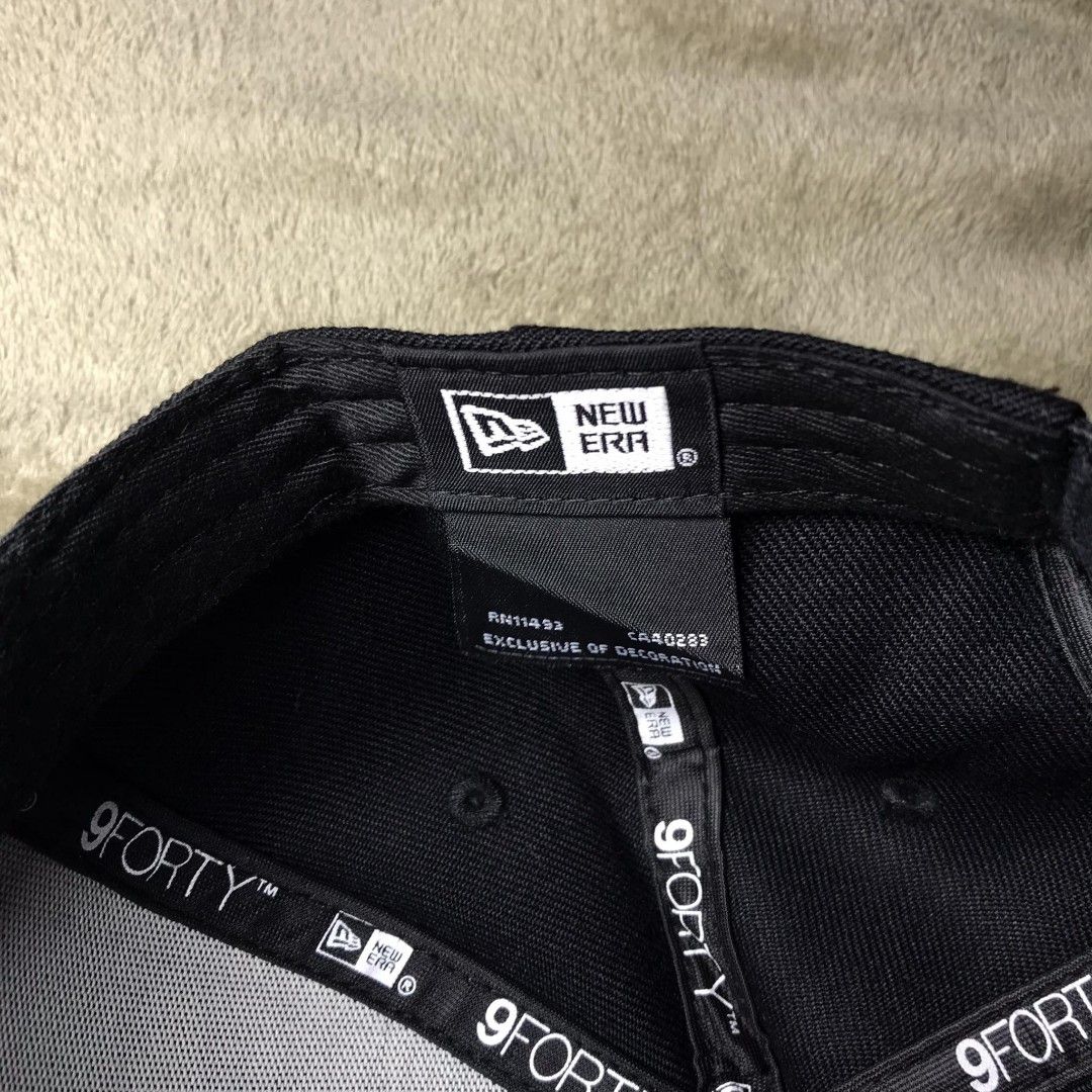 Fragment Design x New Era 9FORTY Cap (Category: Caps & Hats) located in Manila. Submitted by itsnik444 (Listing ID 1465629230, Image 3). Description: Mode of Payments: •GCASH Courier: • LALAMOVE ( Same day Delivery) • J&T EXPRESS • LBC ❗️ Product color may slightly vary due to photographic ❗️ DISCLAIMER: We are not associated or affiliated with any brand posted.