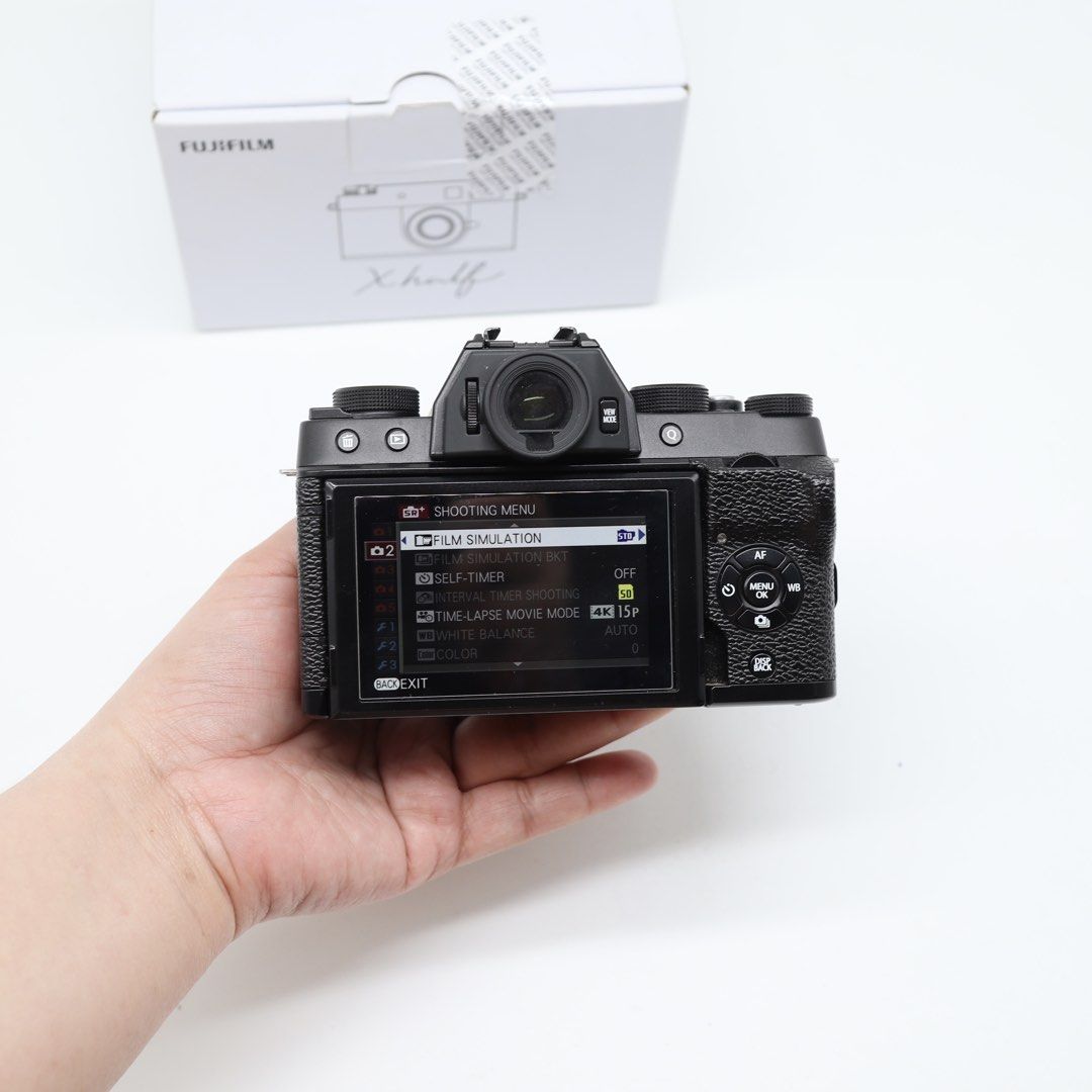 Fujifilm XT100 with 15-45 lens (Category: Cameras) located in Manila. Submitted by jaimeeloutan (Listing ID 1465696544, Image 3). Description: for sale! Brand new Fujifilm X Half with 32mm equivalent f/2.8 lens 💰28,900 only fixed price posted brand new inopen lang sa box para picturean. check the sample shot using this camera no edit best seller for beginners, travel camera Asthetic shots - The Fujifilm X Half (X-HF1) 17.74 MP premium compact ca