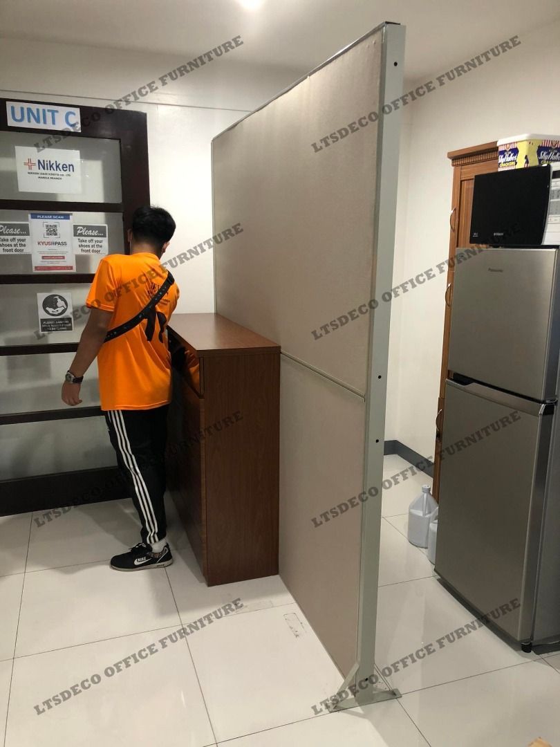 FULL FABRIC PANEL DIVIDER OFFICE PARTITION (Category: Office Furniture & Fixtures) located in Quezon City. Submitted by mendez-21l09 (Listing ID 1465597593, Image 3). Description: 📌Please note: Prices shown are for reference only 📌STARTING PRICE: ₱1000 Actual price may vary depending on size, material, quantity, and specifications. LTSDECO Home and Office Furniture Trading MANUFACTURER • FABRICATOR • SUPPLIER 📲 V i b e r : +63 923 841 8065 HIG