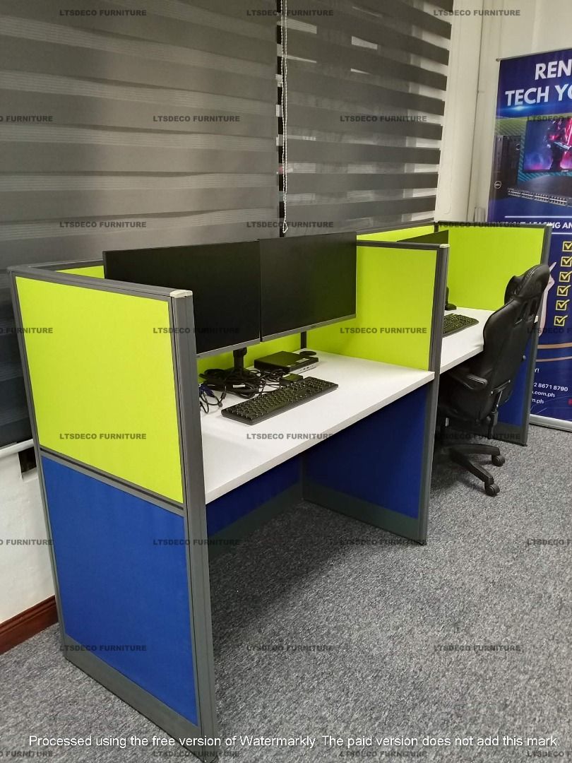 FULL FABRIC WORKSTATION CUBICLES OFFICE PARTITION (Category: Office Furniture & Fixtures) located in Quezon City. Submitted by meril.ltsdeco09 (Listing ID 1465600296, Image 1). Description: 📌Please note: Prices shown are for reference only 📌STARTING PRICE: ₱4,500 Actual price may vary depending on size, material, quantity, and specifications. LTSDECO Home and Office Furniture Trading MANUFACTURER • FABRICATOR • SUPPLIER 📲 V i b e r : +63 923 8