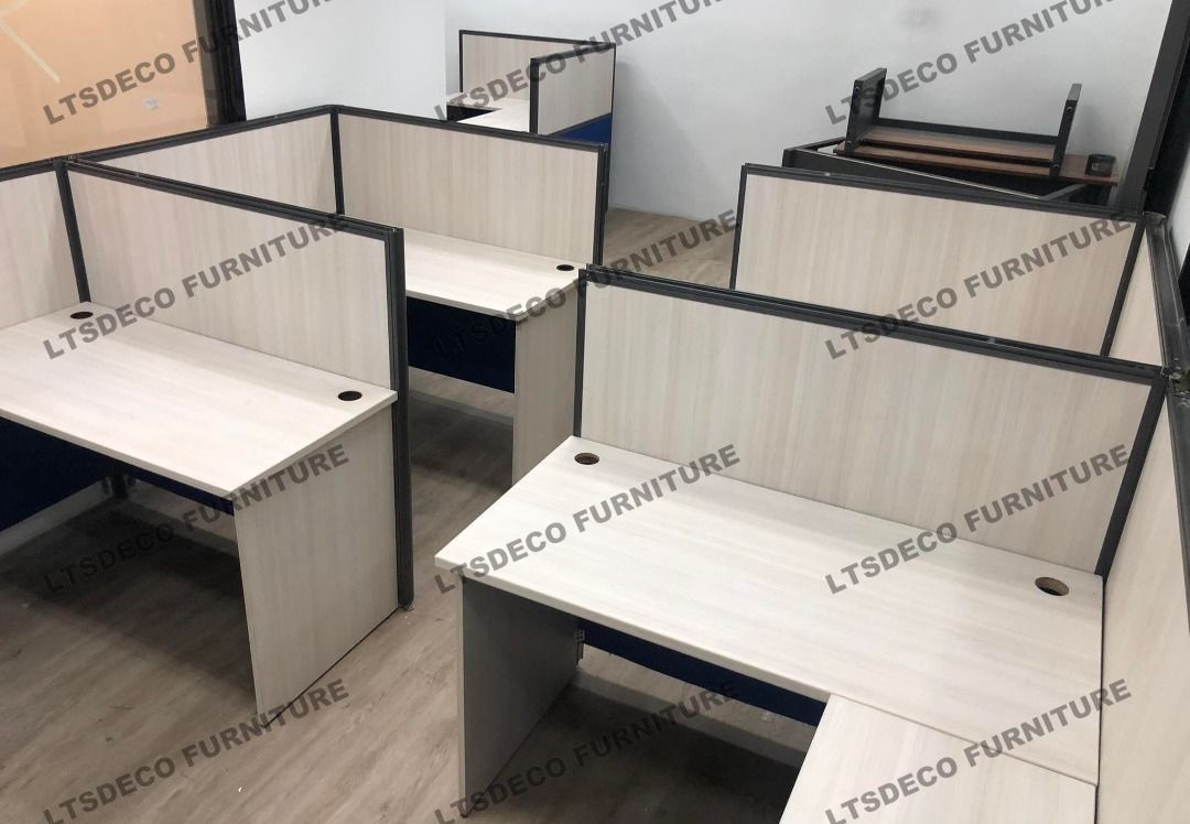 FULL LAMINATED WORKSTATION OFFICE PARTITION (Category: Office Furniture & Fixtures) located in Quezon City. Submitted by gel-4297 (Listing ID 1465581636, Image 1). Description: LTSDECO Home and Office Furniture Trading MANUFACTURER • FABRICATOR • SUPPLIER Looking for office furniture, modular partitions, workstations, or customized furniture? We can help! LTSDECO Home and Office Furniture Trading is a trusted manufacturer, fabricator, and supplie