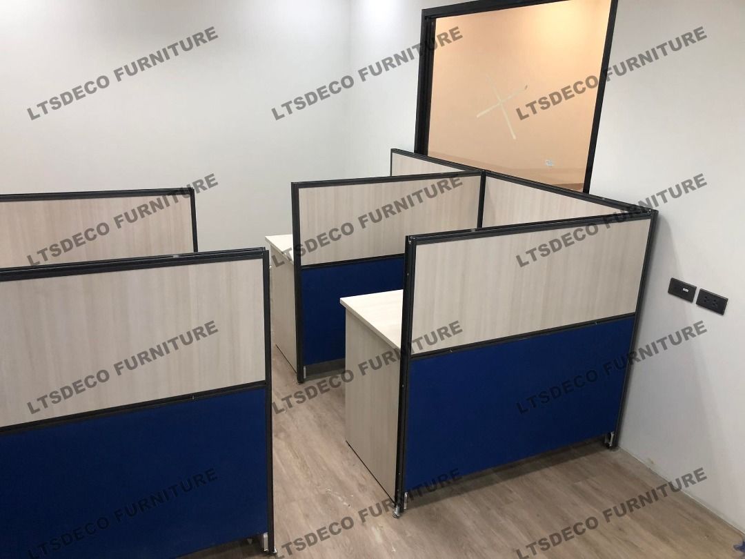 FULL LAMINATED WORKSTATION OFFICE PARTITION (Category: Office Furniture & Fixtures) located in Quezon City. Submitted by gel-4297 (Listing ID 1465582314, Image 3). Description: LTSDECO Home and Office Furniture Trading MANUFACTURER • FABRICATOR • SUPPLIER Looking for office furniture, modular partitions, workstations, or customized furniture? We can help! LTSDECO Home and Office Furniture Trading is a trusted manufacturer, fabricator, and supplie