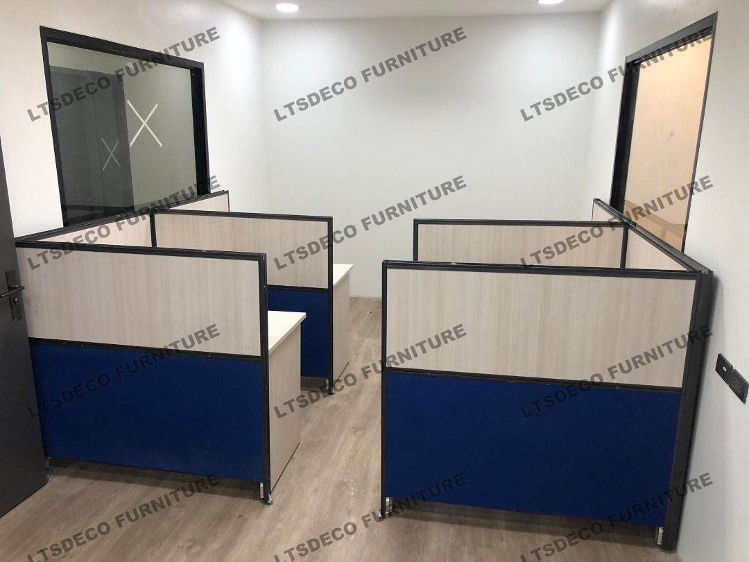 FULL LAMINATED WORKSTATION OFFICE PARTITION (Category: Office Furniture & Fixtures) located in Quezon City. Submitted by gel-4297 (Listing ID 1465583658, Image 2). Description: LTSDECO Home and Office Furniture Trading MANUFACTURER • FABRICATOR • SUPPLIER Looking for office furniture, modular partitions, workstations, or customized furniture? We can help! LTSDECO Home and Office Furniture Trading is a trusted manufacturer, fabricator, and supplie