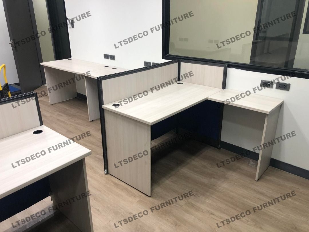 FULL LAMINATED WORKSTATION OFFICE PARTITION (Category: Office Furniture & Fixtures) located in Quezon City. Submitted by gel-4297 (Listing ID 1465585678, Image 1). Description: LTSDECO Home and Office Furniture Trading MANUFACTURER • FABRICATOR • SUPPLIER Looking for office furniture, modular partitions, workstations, or customized furniture? We can help! LTSDECO Home and Office Furniture Trading is a trusted manufacturer, fabricator, and supplie