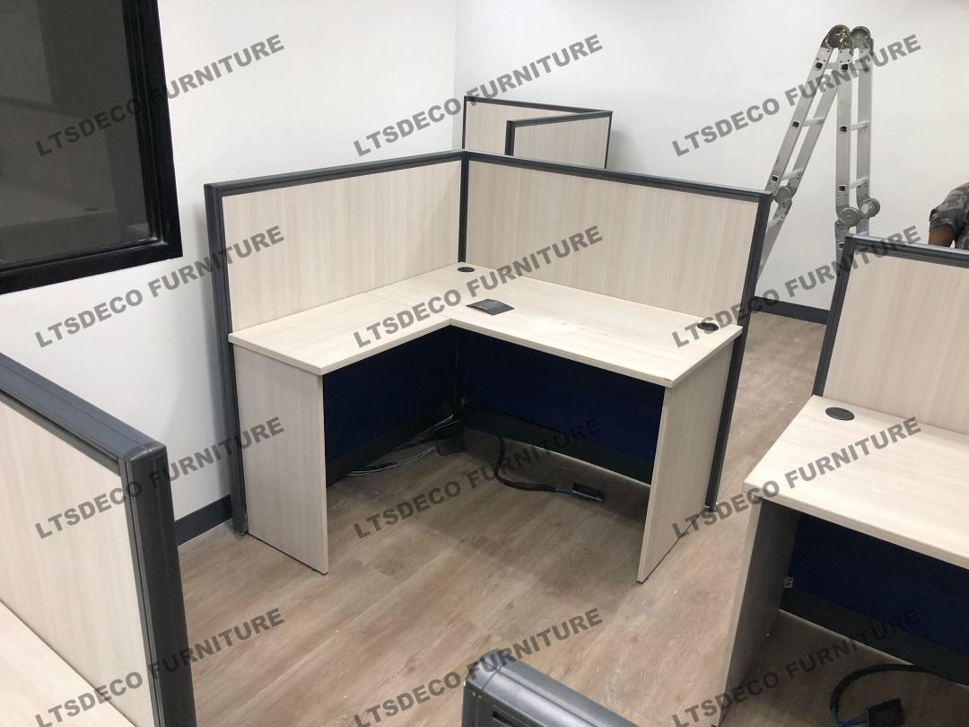 FULL LAMINATED WORKSTATION OFFICE PARTITION (Category: Office Furniture & Fixtures) located in Quezon City. Submitted by gel-4297 (Listing ID 1465586167, Image 2). Description: LTSDECO Home and Office Furniture Trading MANUFACTURER • FABRICATOR • SUPPLIER Looking for office furniture, modular partitions, workstations, or customized furniture? We can help! LTSDECO Home and Office Furniture Trading is a trusted manufacturer, fabricator, and supplie