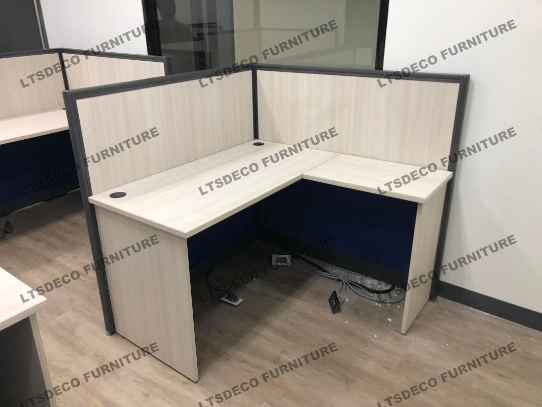 FULL LAMINATED WORKSTATION OFFICE PARTITION (Category: Office Furniture & Fixtures) located in Quezon City. Submitted by gel-4297 (Listing ID 1465586902, Image 3). Description: LTSDECO Home and Office Furniture Trading MANUFACTURER • FABRICATOR • SUPPLIER Looking for office furniture, modular partitions, workstations, or customized furniture? We can help! LTSDECO Home and Office Furniture Trading is a trusted manufacturer, fabricator, and supplie