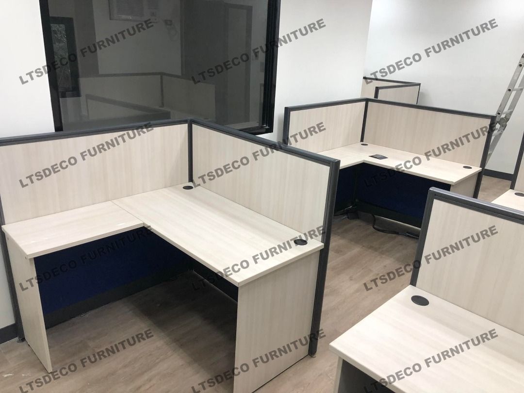 FULL LAMINATED WORKSTATION OFFICE PARTITION (Category: Office Furniture & Fixtures) located in Quezon City. Submitted by gel-4297 (Listing ID 1465586902, Image 2). Description: LTSDECO Home and Office Furniture Trading MANUFACTURER • FABRICATOR • SUPPLIER Looking for office furniture, modular partitions, workstations, or customized furniture? We can help! LTSDECO Home and Office Furniture Trading is a trusted manufacturer, fabricator, and supplie