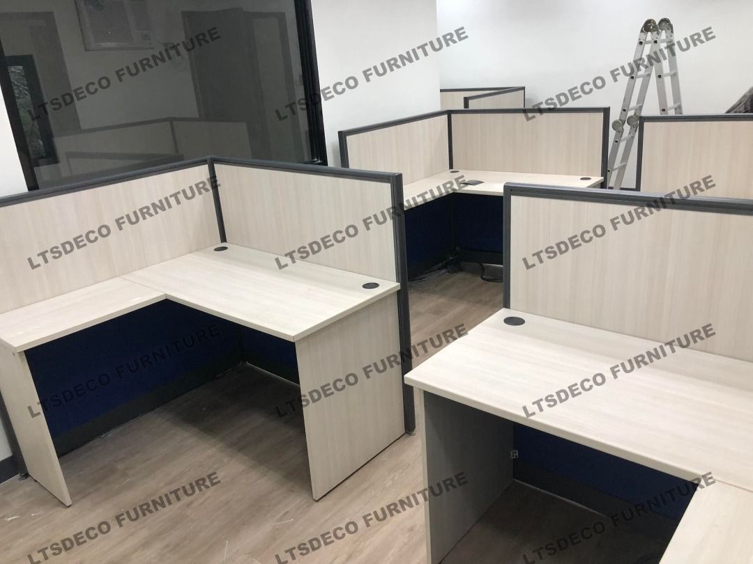 FULL LAMINATED WORKSTATION OFFICE PARTITION (Category: Office Furniture & Fixtures) located in Quezon City. Submitted by gel.ltsdeco29 (Listing ID 1465587738, Image 2). Description: LTSDECO Home and Office Furniture Trading MANUFACTURER • FABRICATOR • SUPPLIER Looking for office furniture, modular partitions, workstations, or customized furniture? We can help! LTSDECO Home and Office Furniture Trading is a trusted manufacturer, fabricator, and su