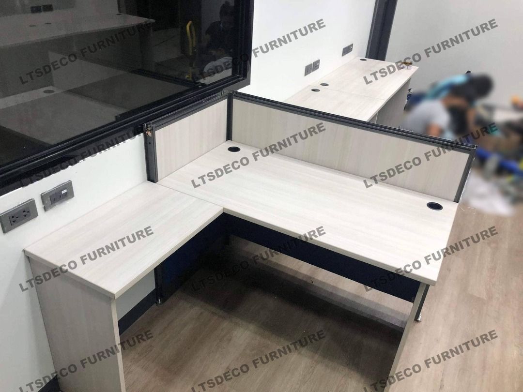 FULL LAMINATED WORKSTATION OFFICE PARTITION (Category: Office Furniture & Fixtures) located in Quezon City. Submitted by gel-4297 (Listing ID 1465587754, Image 3). Description: LTSDECO Home and Office Furniture Trading MANUFACTURER • FABRICATOR • SUPPLIER Looking for office furniture, modular partitions, workstations, or customized furniture? We can help! LTSDECO Home and Office Furniture Trading is a trusted manufacturer, fabricator, and supplie