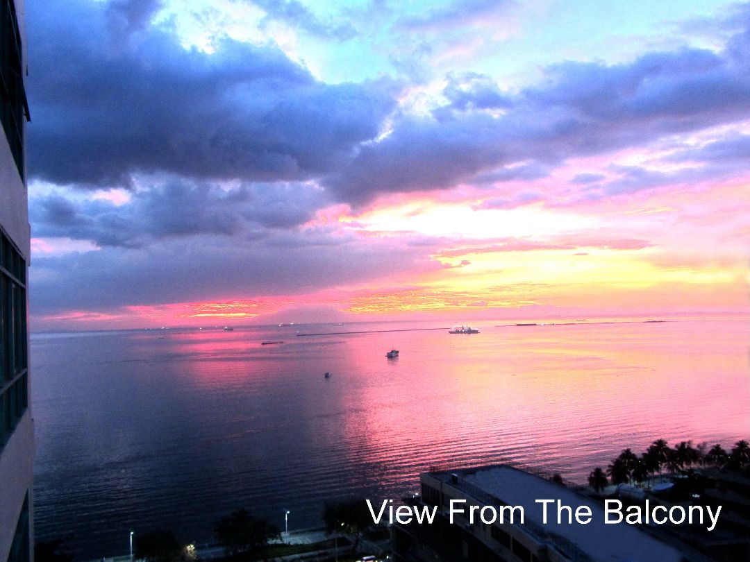 Fully Furnished Studio Unit With Ocean Sunset View (Category: Apartments & Condos) located in Manila. Submitted by baywatch.baywatch (Listing ID 1465649846, Image 1). Description: FULLY FURNISHED STUDIO CONDO – BAYWATCH TOWER, MALATE, MANILA 37 sqm | Manila Bay & City Views | Direct Owner Beautifully furnished 37 sqm studio condominium at Baywatch Tower, Malate, Manila. PROPERTY DETAILS • 37 sqm • Studio unit • Fully furnished • Manila Bay & city
