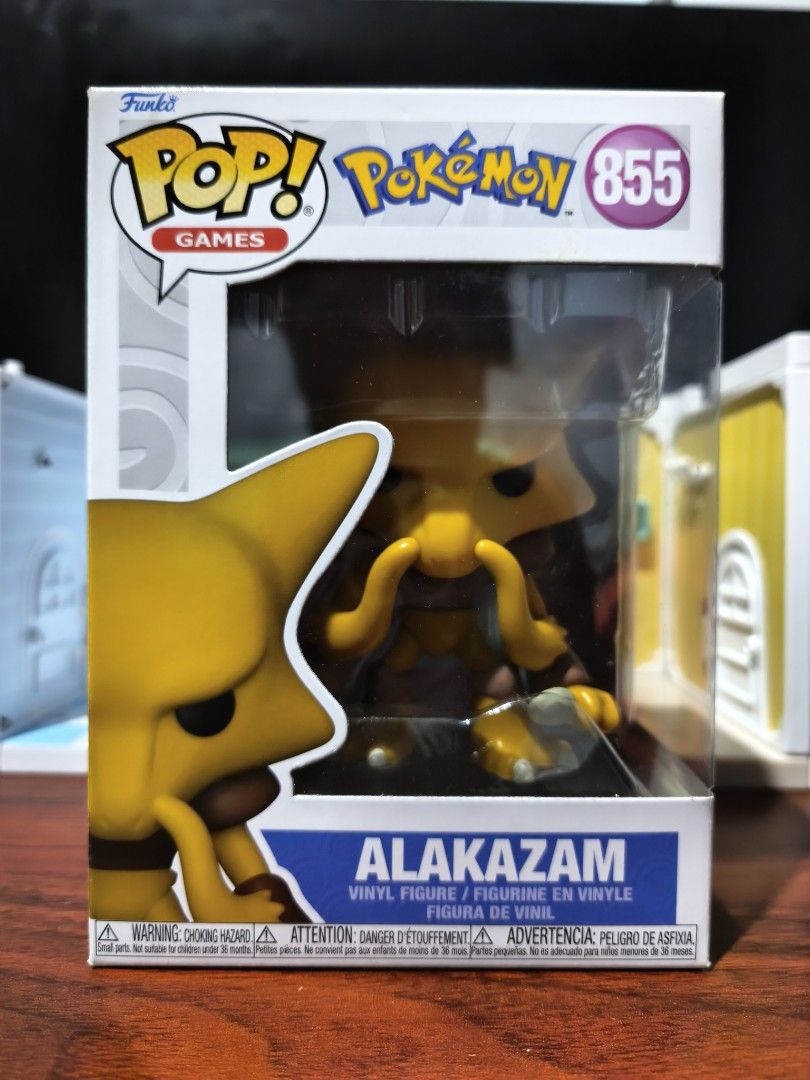 Funko POP Pokemon - Alakazam (with case protector) (Category: Action & Battle Toys) located in Taguig. Submitted by lilrootshop (Listing ID 1465716116, Image 1). Description: ***Crossposted*** Price: 750 (fixed) AUTHENTIC MISB First to pay basis. No COD. For item reservation, a down payment of 50% or 100 pesos (whichever is less) is required. Down payment is non-refundable. One month reservation only. Location: Taguig (near BGC) MOP: GCash / Maya