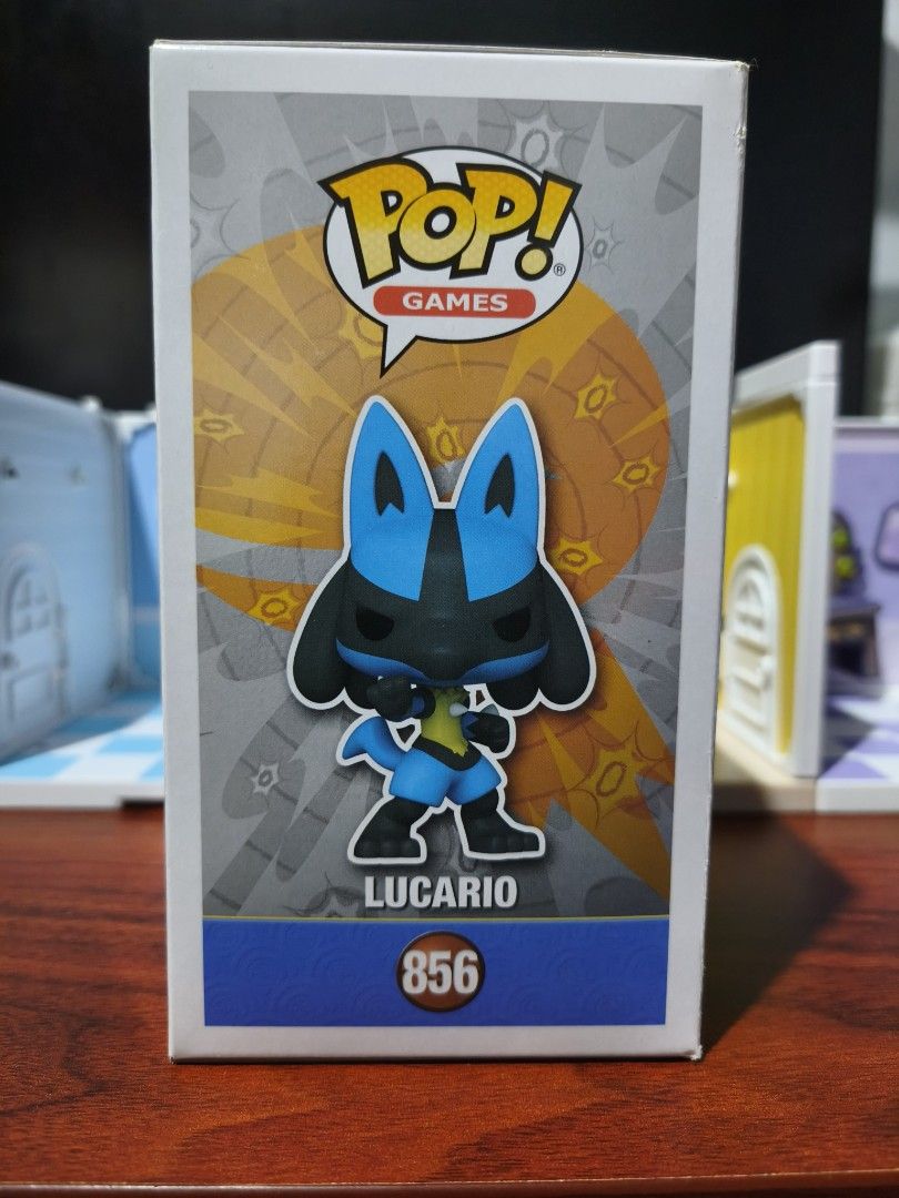 Funko POP Pokemon - Lucario (with case protector) (Category: Action & Battle Toys) located in Taguig. Submitted by lilrootshop (Listing ID 1465713883, Image 3). Description: ***Crossposted*** Price: 1,000 (fixed) AUTHENTIC MISB First to pay basis. No COD. For item reservation, a down payment of 50% or 100 pesos (whichever is less) is required. Down payment is non-refundable. One month reservation only. Location: Taguig (near BGC) MOP: GCash / May