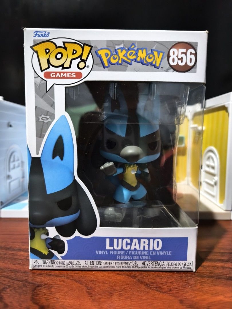 Funko POP Pokemon - Lucario (with case protector) (Category: Action & Battle Toys) located in Taguig. Submitted by lilrootshop (Listing ID 1465713883, Image 1). Description: ***Crossposted*** Price: 1,000 (fixed) AUTHENTIC MISB First to pay basis. No COD. For item reservation, a down payment of 50% or 100 pesos (whichever is less) is required. Down payment is non-refundable. One month reservation only. Location: Taguig (near BGC) MOP: GCash / May