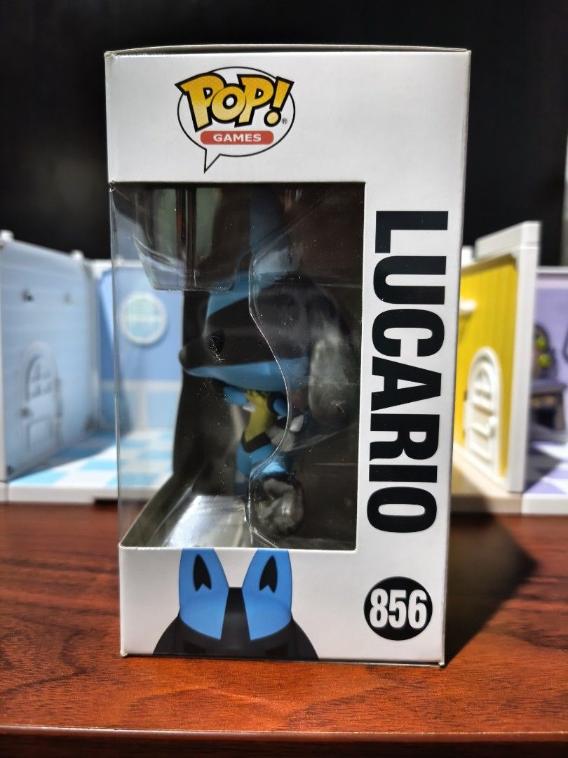 Funko POP Pokemon - Lucario (with case protector) (Category: Action & Battle Toys) located in Taguig. Submitted by lilrootshop (Listing ID 1465713883, Image 2). Description: ***Crossposted*** Price: 1,000 (fixed) AUTHENTIC MISB First to pay basis. No COD. For item reservation, a down payment of 50% or 100 pesos (whichever is less) is required. Down payment is non-refundable. One month reservation only. Location: Taguig (near BGC) MOP: GCash / May