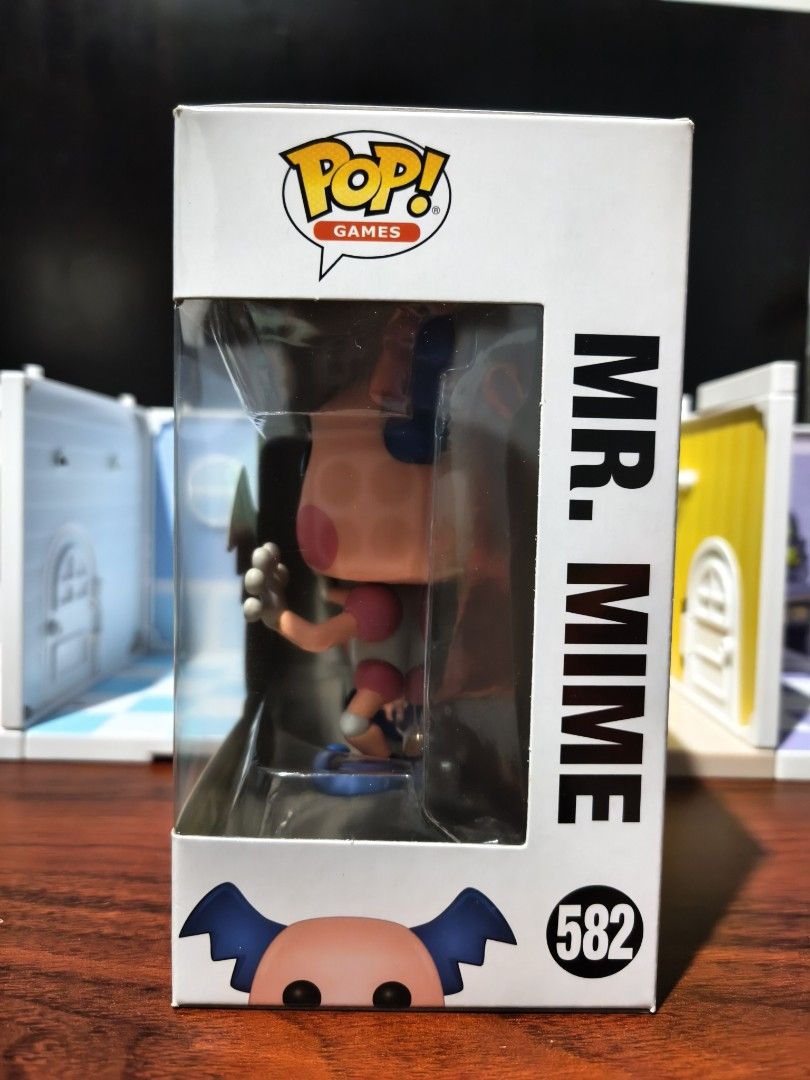 Funko POP Pokemon - Mr. Mime (with case protector) (Category: Action & Battle Toys) located in Taguig. Submitted by lilrootshop (Listing ID 1465715220, Image 2). Description: ***Crossposted*** Price: 650 (fixed) AUTHENTIC MISB First to pay basis. No COD. For item reservation, a down payment of 50% or 100 pesos (whichever is less) is required. Down payment is non-refundable. One month reservation only. Location: Taguig (near BGC) MOP: GCash / Maya