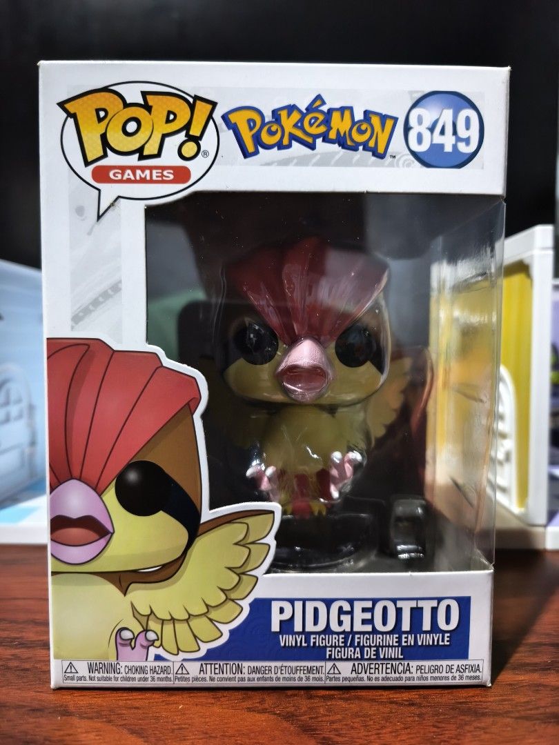 Funko POP Pokemon - Pidgeotto (with case protector) (Category: Action & Battle Toys) located in Taguig. Submitted by lilrootshop (Listing ID 1465717484, Image 1). Description: ***Crossposted*** Price: 650 (fixed) AUTHENTIC MISB First to pay basis. No COD. For item reservation, a down payment of 50% or 100 pesos (whichever is less) is required. Down payment is non-refundable. One month reservation only. Location: Taguig (near BGC) MOP: GCash / May
