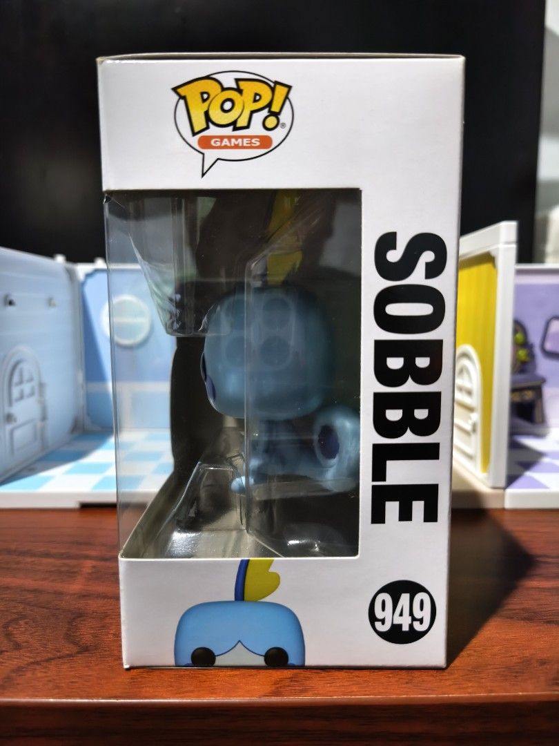 Funko POP Pokemon - Sobble (with case protector) (Category: Action & Battle Toys) located in Taguig. Submitted by lilrootshop (Listing ID 1465713222, Image 2). Description: ***Crossposted*** Price: 550 (fixed) AUTHENTIC MISB First to pay basis. No COD. For item reservation, a down payment of 50% or 100 pesos (whichever is less) is required. Down payment is non-refundable. One month reservation only. Location: Taguig (near BGC) MOP: GCash / Maya /