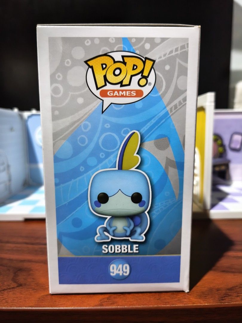 Funko POP Pokemon - Sobble (with case protector) (Category: Action & Battle Toys) located in Taguig. Submitted by lilrootshop (Listing ID 1465713222, Image 3). Description: ***Crossposted*** Price: 550 (fixed) AUTHENTIC MISB First to pay basis. No COD. For item reservation, a down payment of 50% or 100 pesos (whichever is less) is required. Down payment is non-refundable. One month reservation only. Location: Taguig (near BGC) MOP: GCash / Maya /