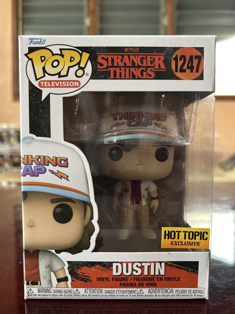 Funko Pop Stranger Things Lucas 1247 (Hot Topic Exclusive) (Category: Figurines & Statues) located in Tarlac. Submitted by giantolentino_6 (Listing ID 1465634147, Image 1). Description: Funko Pop Stranger Things Lucas 1247 (Hot Topic Exclusive) -NOOB -box condition (9/10) -comes with free used BOSS protector -will be shipped with sorter box and bubble wrap RFS: decluttering MOP: gcash/gotyme/seabank/maya MOD: J&T Meetups: Tarlac.