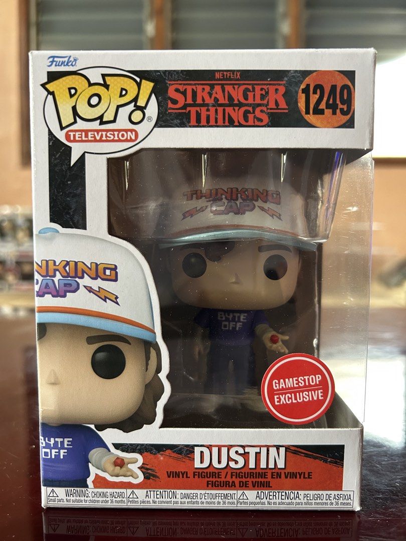 Funko Pop Stranger Things Lucas 1249 (Game Stop Exclusive) (Category: Figurines & Statues) located in Tarlac. Submitted by giantolentino_6 (Listing ID 1465634573, Image 1). Description: Funko Pop Stranger Things Lucas 1249 (Game Stop Exclusive) -NOOB -box condition (8.5/10) -comes with free used BOSS protector -will be shipped with sorter box and bubble wrap RFS: decluttering MOP: gcash/gotyme/seabank/maya MOD: J&T Meetups: Tarlac.