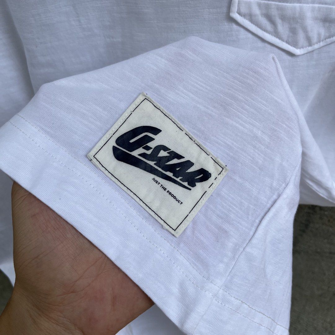 G STAR RAW POCKET TEE (Category: Tshirts & Polo Shirts ) located in Manila. Submitted by flippinn (Listing ID 1465611795, Image 3). Description: XS 18W 28L Excellent Lalamove or J&t Express + Shipping fee.