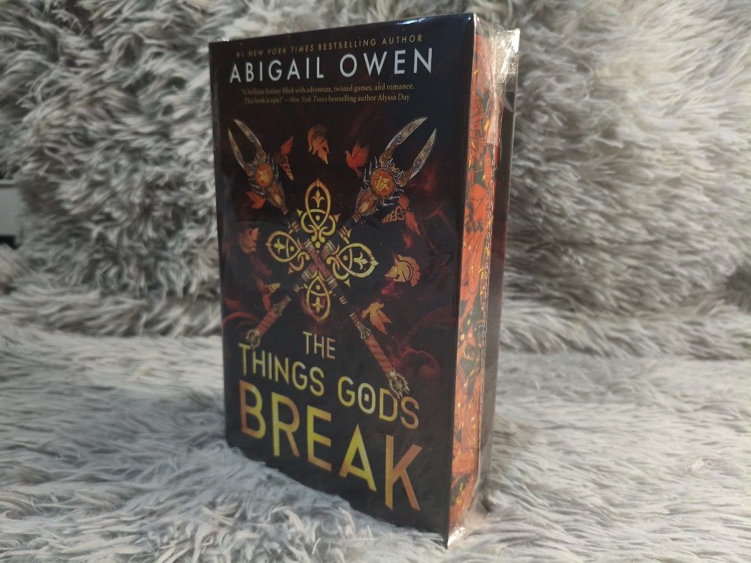 Lower Price ‼️ Games Gods Play & Things Gods Break (Category: Storybooks) located in Labrador. Submitted by seasalt27 (Listing ID 1465605178, Image 3). Description: SOLD AS SET ONLY Games Gods Play (Regular) Like New Things Gods Break (Deluxe) New Remaindered Copy ₱ 1,500 MOP: Gcash/Maribank MOD: JnT Message me for more details..