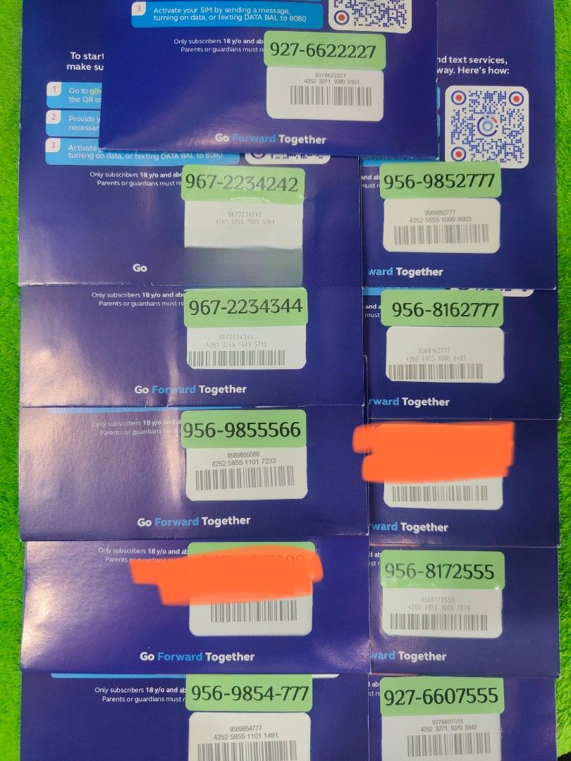 GLOBE VANITY NUMBERS 2028/2027 (Category: Sim Cards) located in San Juan City. Submitted by genonlore (Listing ID 1465409107, Image 1). Description: ____permanent store location____ allsite marketing 2 (fb page) u26 2flr. theatremall,greenhills look for ate lory or you can text me @ 09151510080 ____store hours____ 10:30 am to 8 pm monday to sunday.