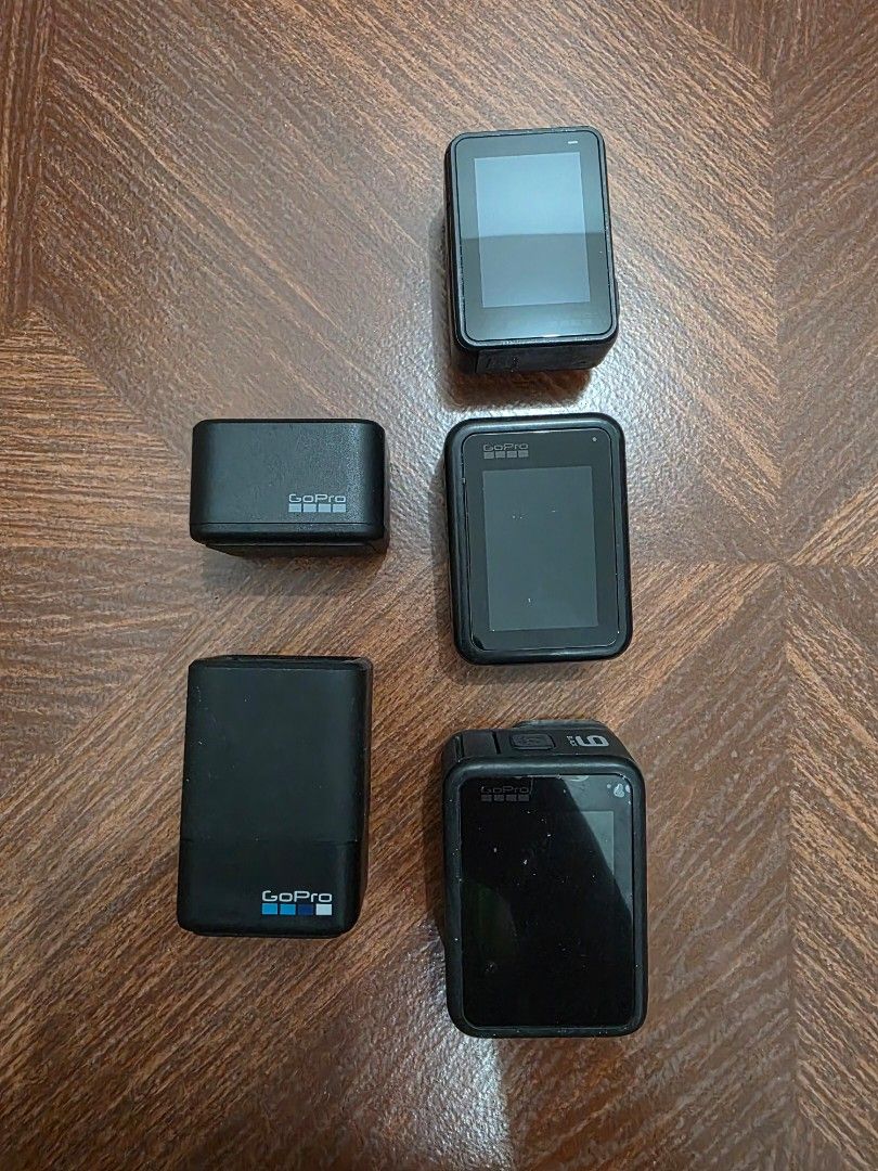 GoPro 7, 8, 9 Black (Category: Cameras) located in Manila. Submitted by everyallmustgo (Listing ID 1465746750, Image 3). Description: All functioning. No batteries. Chargers for GoPro 8 and 9 only..