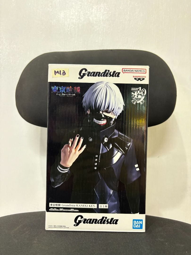 Grandista Kaneki Ken (Category: Figurines & Statues) located in Bulacan. Submitted by funkopatsaiyajin (Listing ID 1465669289, Image 1). Description: MIB - Mint in Box 📍 Location : SJDM Bulacan / North Caloocan 🚚 MOD : LBC / Lalamove / Grab Express / Drop&Go 💳 MOP : GCash / GoTyme / Maribank / Maya Express.